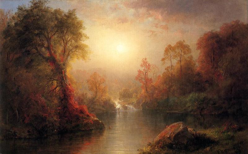 Frederic Edwin Church Autumn oil painting image